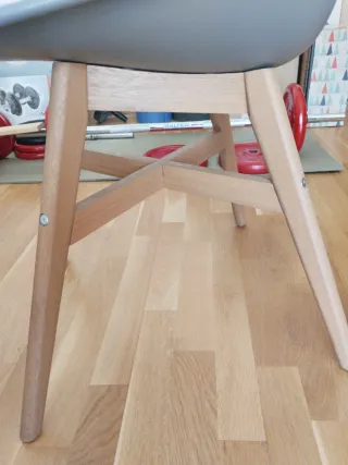 Sillas FANBING Ikea grises (2 unidades)