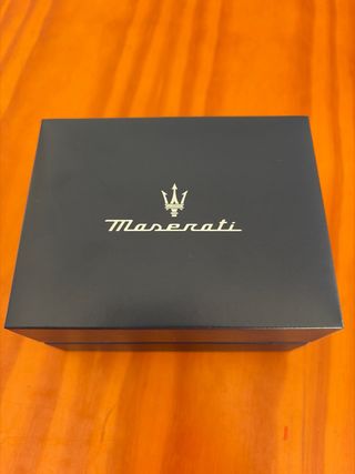 Reloj Maserati Negro y Plateado