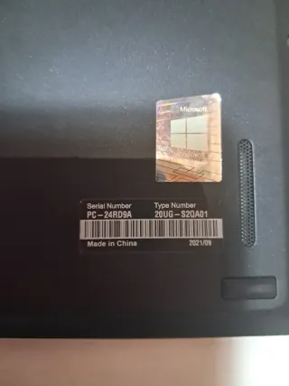 Ordenador portátil Lenovo ThinkPad X13 G1 Ryzen 7