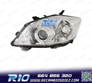 FARO IZQ XENON PARA TOYOTA AURIS 10-13 CROMO