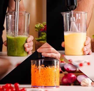 BATIDORA M TAURUS POTENTE 1200W + KIT ACCESORIOS.