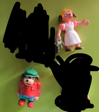 2 Figuras PVC Sherlock Holmes Yolanda 80s