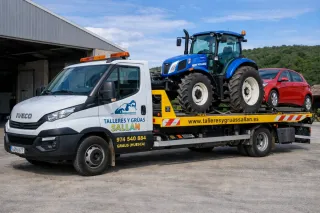 Grúa y transporte 24h – coches, caravanas y maquin