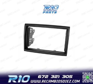 MARCO NEGRO RADIO 2-DIN PARA CITROEN JUMPER PEUGEOT BOXER FI