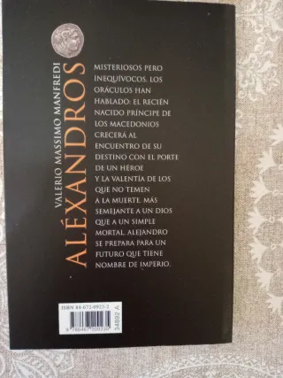 Alexandros, V. M. Manfredi (3vls)