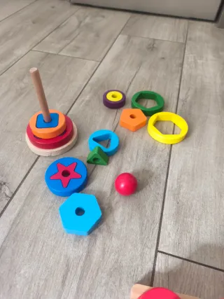 Juguetes Montessori Madera