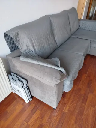 Sofá Chaiselongue gris 2.80x1.80