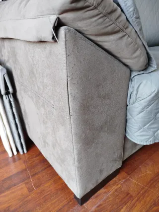 Sofá Chaiselongue gris 2.80x1.80