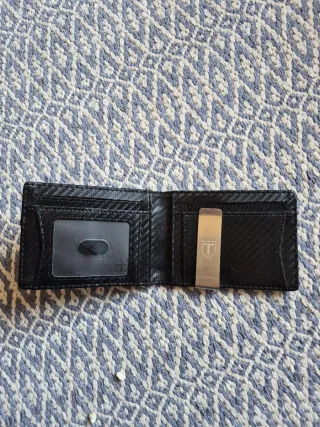 Cartera TEEHON Slim Negra Hombre
