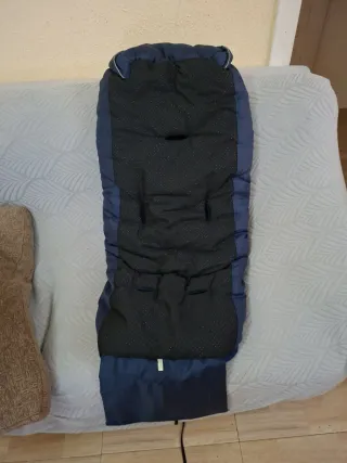 Saco de invierno para carrito azul