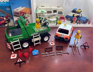 Playmobil 3473 Gru a assistenza e auto d'epoca