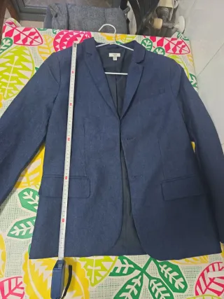 Americana niño azul