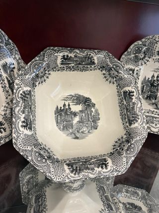 Vajilla Porcelana La Cartuja 83 piezas