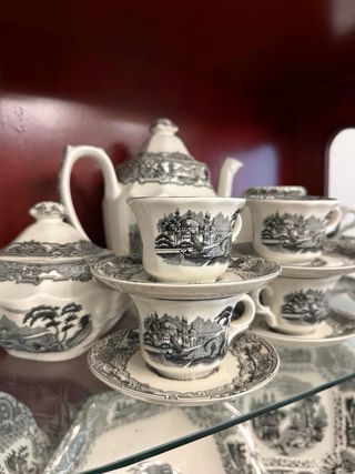 Vajilla Porcelana La Cartuja 83 piezas