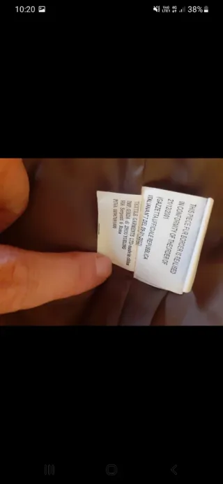 Giubino Moncler donna beige taglia XL