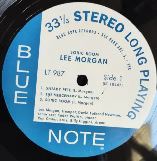 Lee Morgan Sonic Boom Blue Note Vinilo
