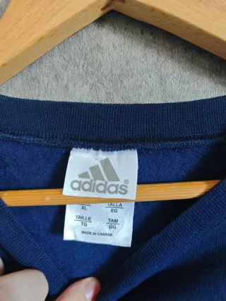 Sudadera Adidas Azul Marino Talla XL