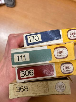 48 rocchetti seta Bozzolo 10m