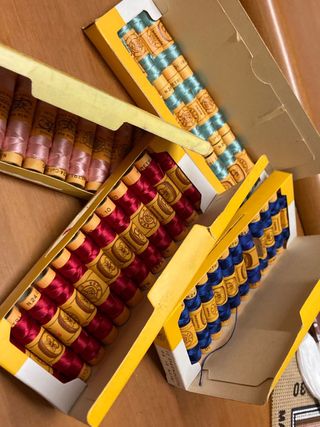 48 rocchetti seta Bozzolo 10m