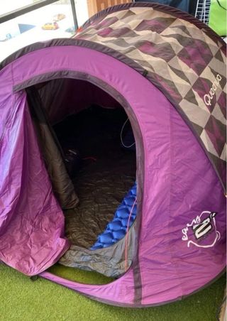 Tienda de campaña 3 personas montaje 2”