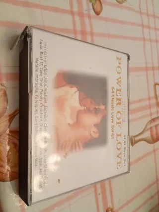 4 CDs Power Of Love - 64 Canciones Clásicas