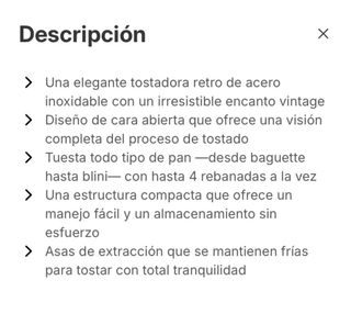 Tostador Moulinex 4 rebanadas