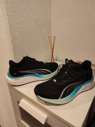 Zapatillas Puma Electrify Nitro 4 Negro/Azul