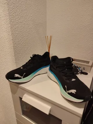 Zapatillas Puma Electrify Nitro 4 Negro/Azul