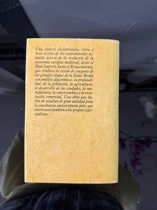 historia económica de la Europa medieval N J G Pou