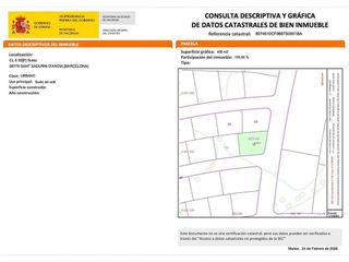 Terreno en venta en Sant Sadurní d´Anoia