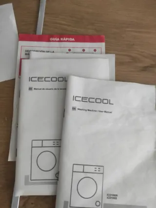Lavadora ICECOOL 1 año de uso