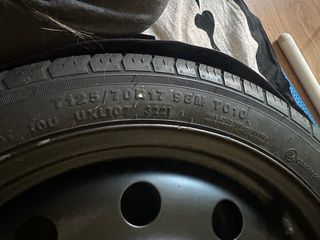 Rueda Galleta Audi A1 125/70R17