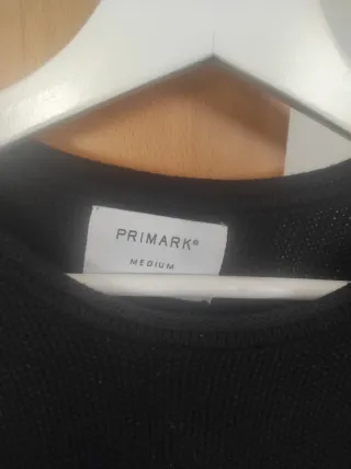 Jersey Primark Negro Talla M