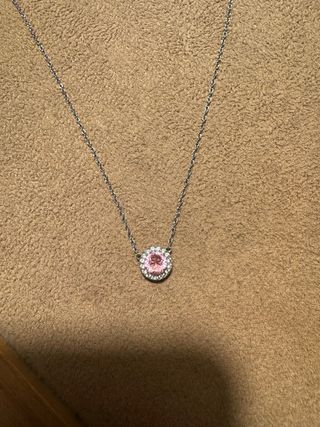 Cadena y colgante plata Mujer