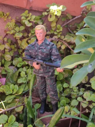 Geyperman militar camuflaje fusil botas