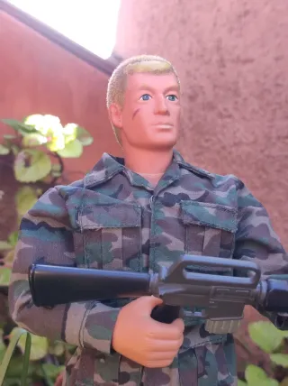 Geyperman militar camuflaje fusil botas