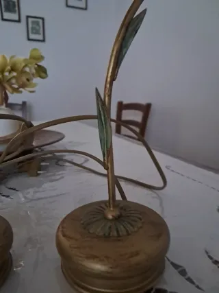 Lampade da tavolo in ferro e vetro 20 euro al pezz