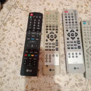 Lote 7 mandos a distancia AIM, LG, Samsung