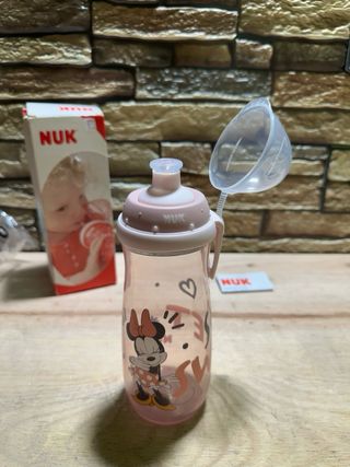 Botella NUK Minnie Mouse Rosa +24m 450ml