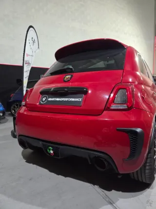 Abarth 500 Pre Restyling 3D Añadido Paragolpes Tra