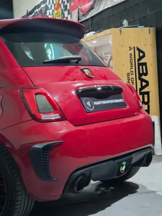 Abarth 500 Pre Restyling 3D Añadido Paragolpes Tra