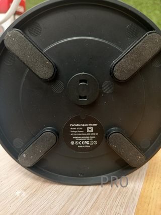 Calefactor Eléctrico Bajo Consumo 600W con termostato,3.