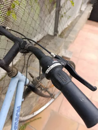 Bicicleta Paseo Decathlon Azul