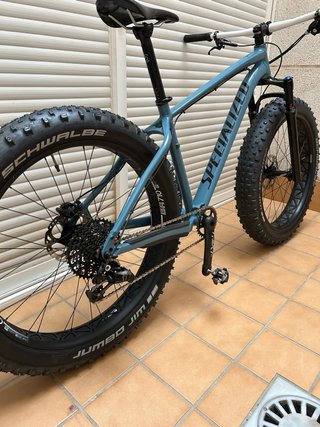 Bicicleta Fat Bike Azul specialized fatbike nueva