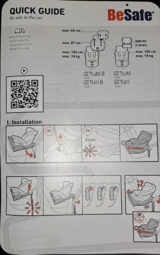 Silla coche Besafe Izi-turn B i-size