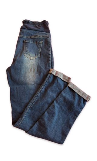 Pantalón premamá vaquero azul