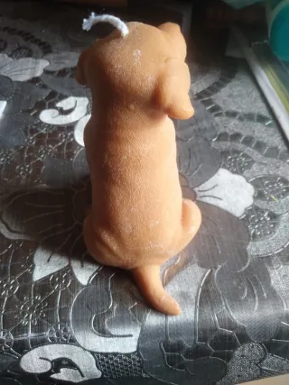 Vela figura perro labrador