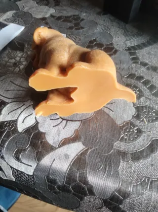 Vela figura perro labrador