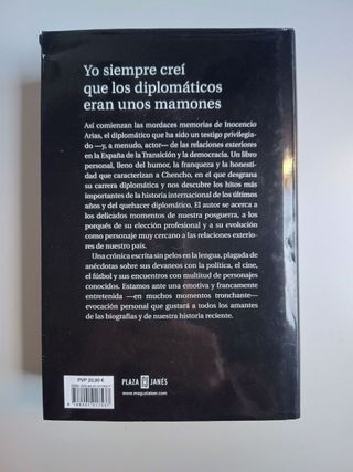 Libro memorias "Yo siempre creí que los diplomáti"