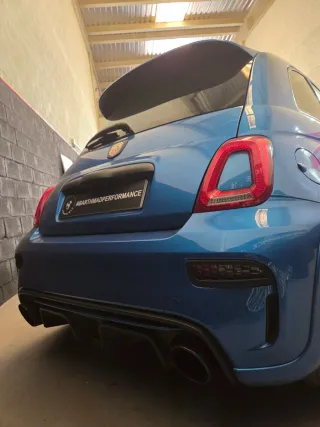 Abarth 2016+ Cover Rejilla Faros Traseros